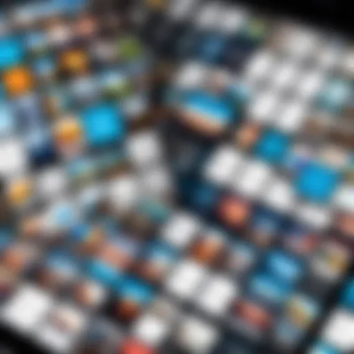Showcasing a hidden picture app interface with organized folders.