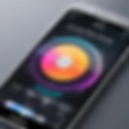 A user interface showcasing a reel editing app on an iPhone