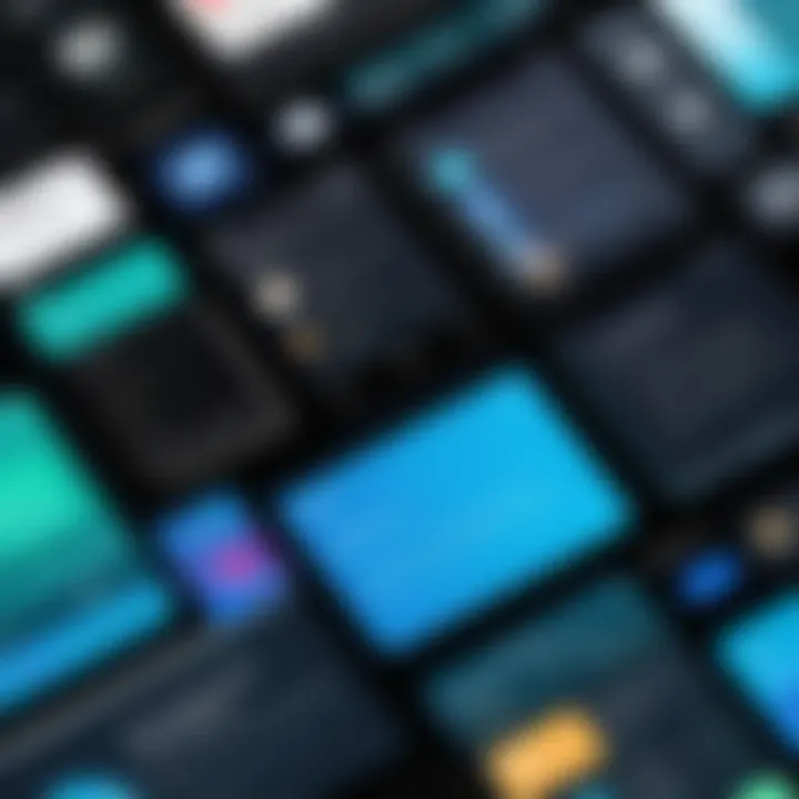 A collage of various talk-to-translate app interfaces on different devices