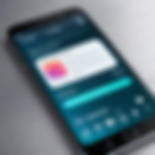 A smartphone displaying a language translation app in action
