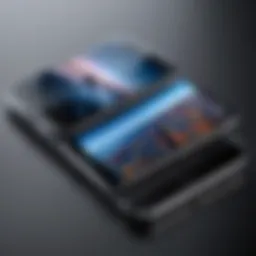 Conceptual rendering of the dual screen iPhone showcasing innovative design.