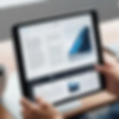 Ergonomics of iPad Reading An ergonomic setup for reading on an iPad
