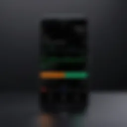 User interface of Google Pixel Recorder showcasing its clean design