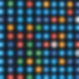 An abstract illustration representing the evolution of social networks.