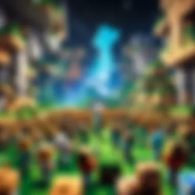 Engaging with the Minecraft Community Community engagement in Minecraft