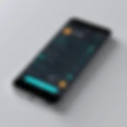 A mobile screen showcasing a size reducer app interface with file management features.