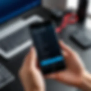 Troubleshooting Tips for Toshiba Remote App Troubleshooting tips displayed on the app