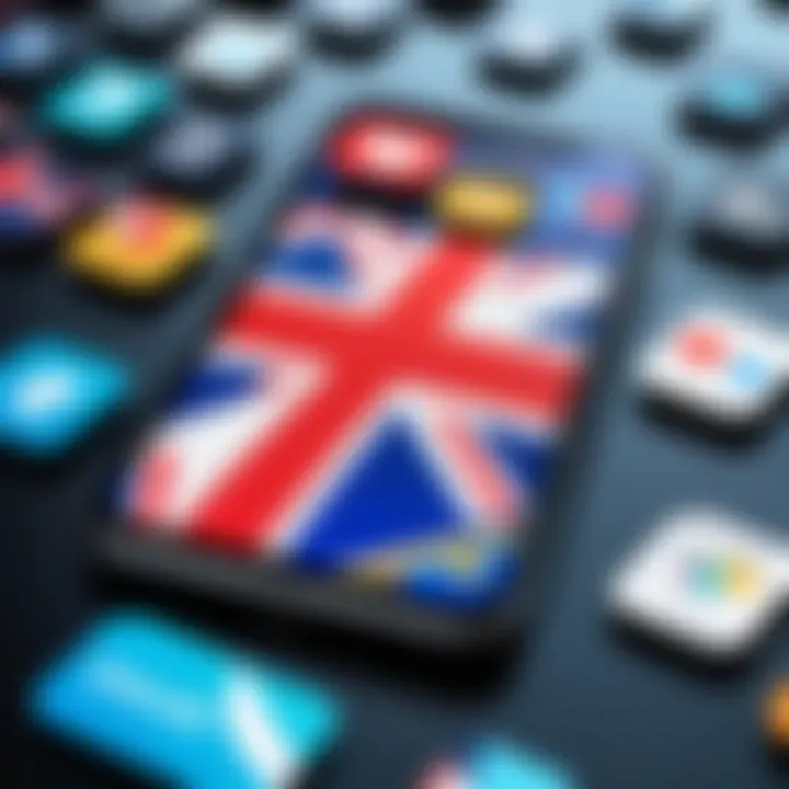 A depiction of regulatory frameworks shaping app usage in the UK