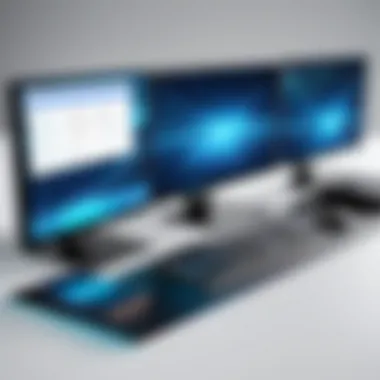 Flowchart demonstrating the setup procedure for virtual desktops