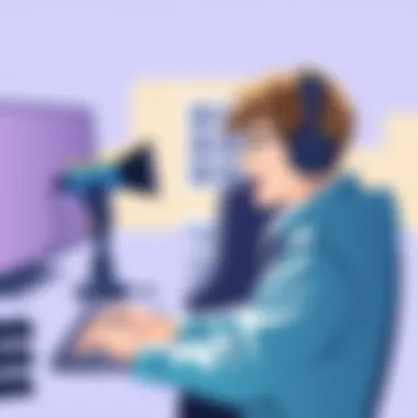 Voice Changers in Gaming Environments A gamer utilizing a voice changer during gameplay.