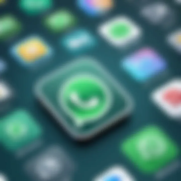 An infographic comparing WhatsApp and alternative messaging platforms