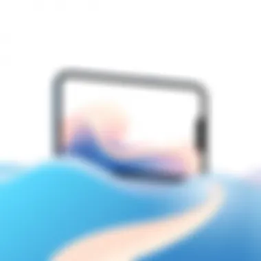 Minimalistic design wallpaper for iPhone 12