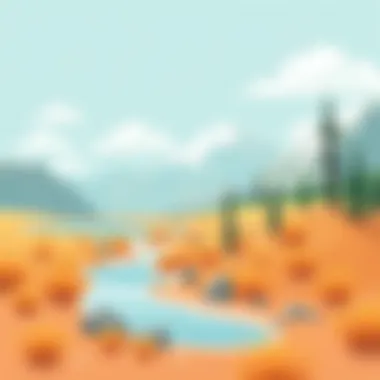 Nature-inspired iPhone 12 wallpaper showcasing landscapes