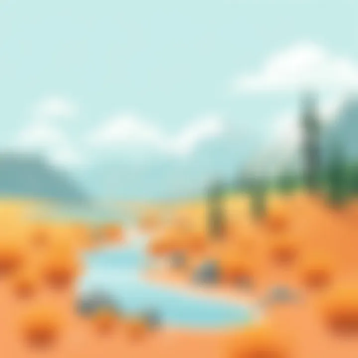 Nature-inspired iPhone 12 wallpaper showcasing landscapes