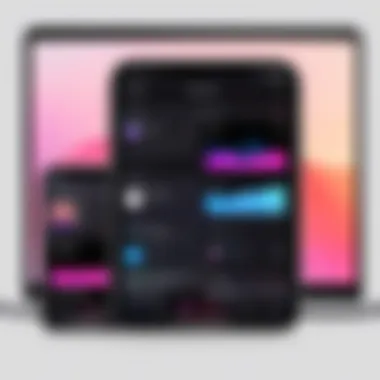User analyzing listening habits on Apple Music