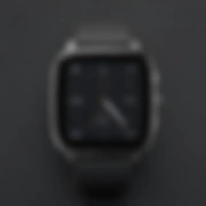 Minimalist Zepp watch face design