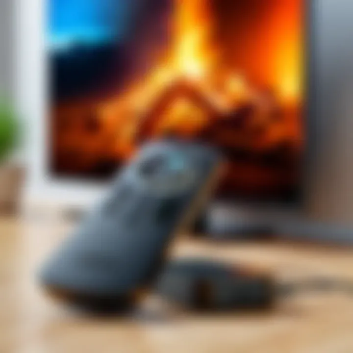 Fire TV remote paired with other devices