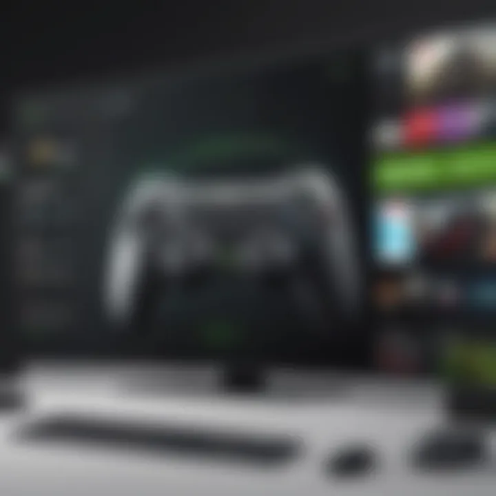 GeForce Now TV Interface