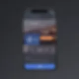 iPhone screen displaying Facebook live streaming interface