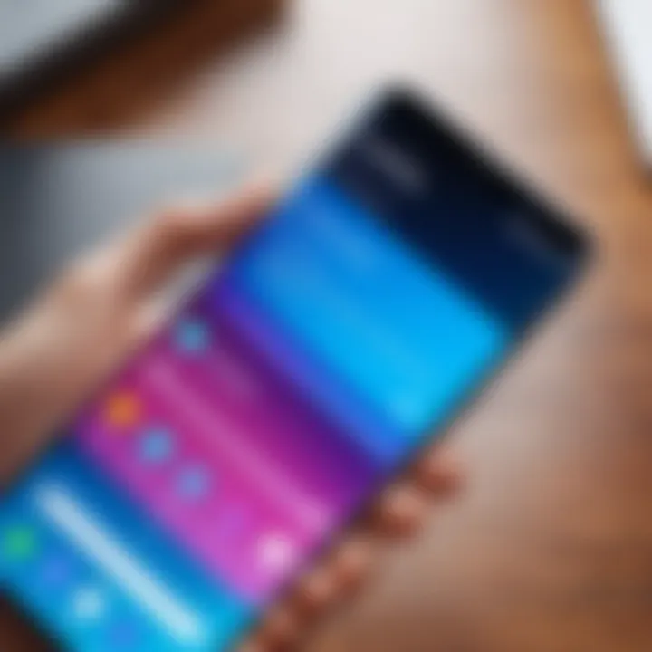 Showcasing a comparison of various editing apps available for Samsung