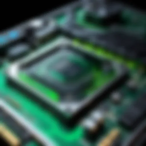 Graphical representation of GPU performance metrics