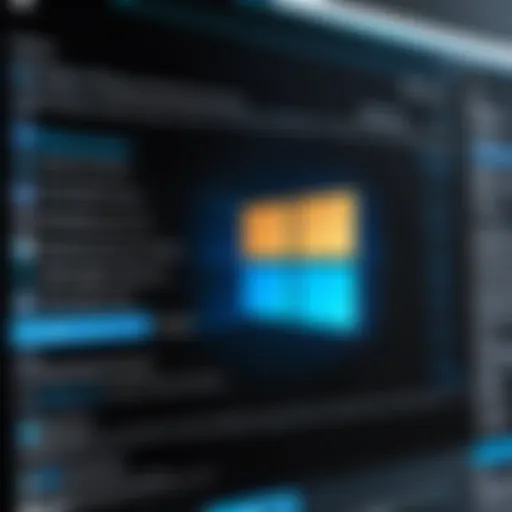 User accessing Windows settings for Internet Explorer