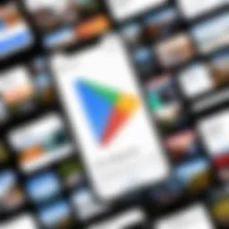 User interface of Google Photos on iPhone