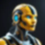 A code snippet showcasing Python chatbot logic