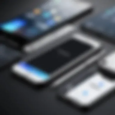 An overview of tools and applications used for iPhone theme modification.