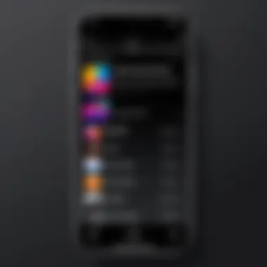 Legitimate Music Website Display Display of a legitimate music website on an iPhone