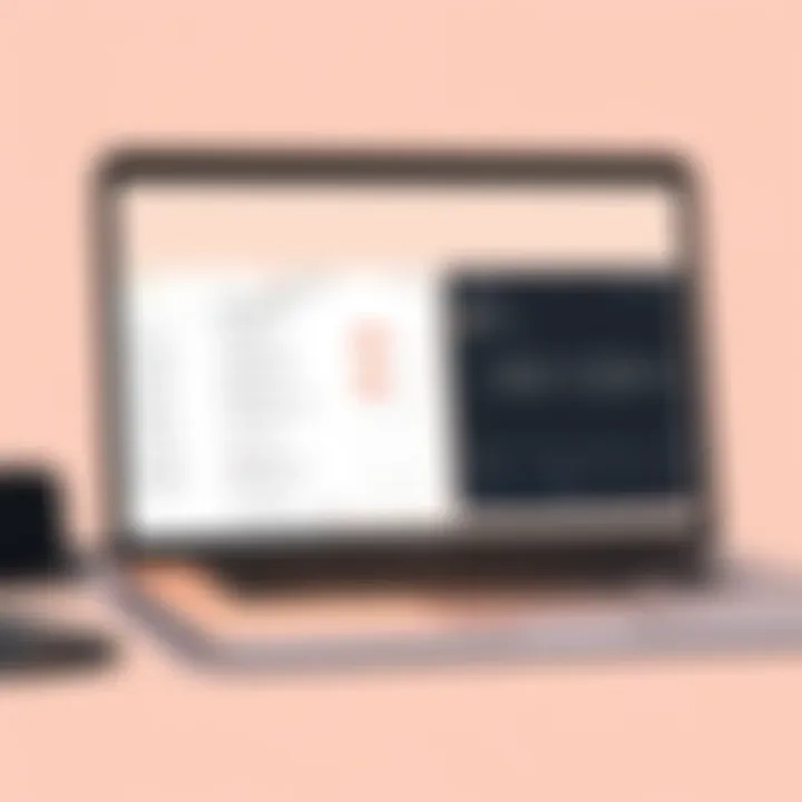 Optimizing Audio Playback on a Laptop Laptop showcasing audio settings while multitasking