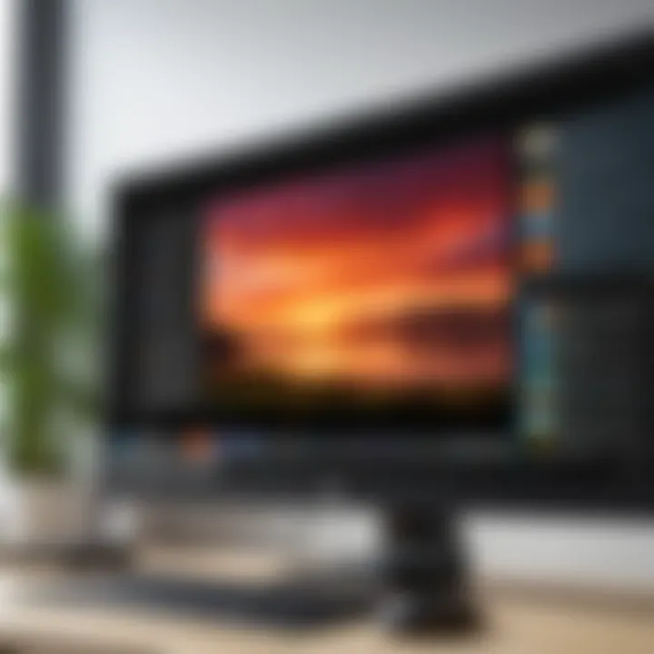 Demonstration of editing recorded footage