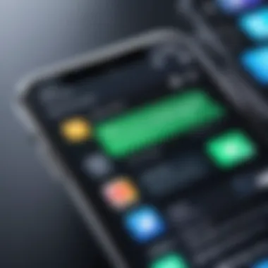 Sending JPEGs via Messaging Apps A smartphone screen showing a messaging application with a JPEG photo ready to be sent