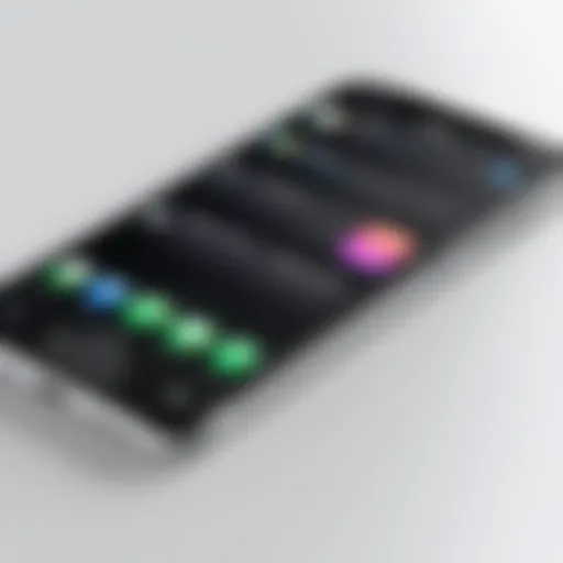 Illustration showing iPhone settings for managing messages