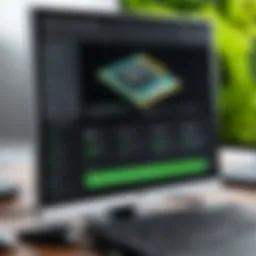 Screenshot of device manager showing graphics card details