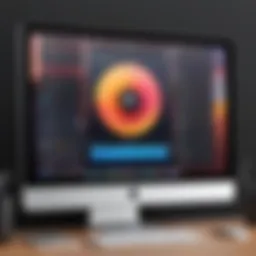 Screen recording interface on Mac