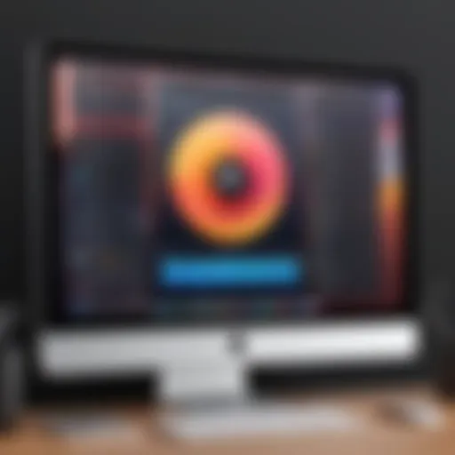 Screen recording interface on Mac