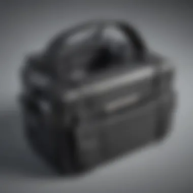 Revolutionary Camera Bag Design Innovative camera bag with velcro inserts