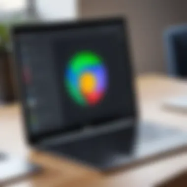 Sleek and Intuitive Design Innovative Chrome OS Program Interface