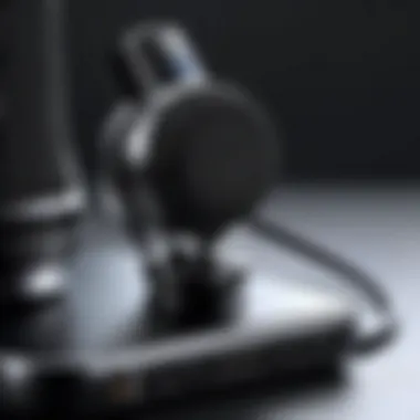 Premium External Microphone Configuration iPhone with high-quality external microphone setup
