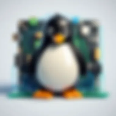 Linux Integration Illustration Linux Integration Illustration