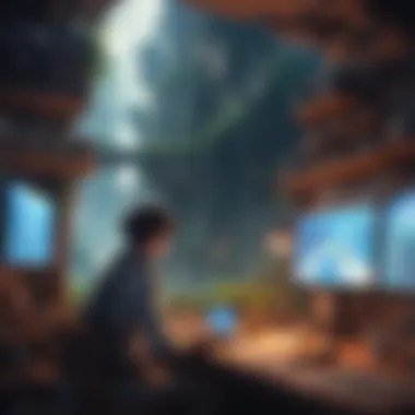 Embarking on mystical quests in an enchanting anime universe Magical Anime Adventures