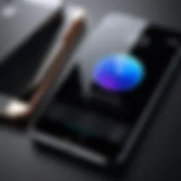 Elegant iPhone showcasing customized ringtone