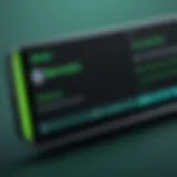 Illustration of Spotify's search bar with highlighted features