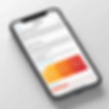 Organizing PDF Files on iPhone Illustration of organizing PDF files on iPhone