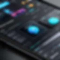 iPhone video editing interface showcasing various tools