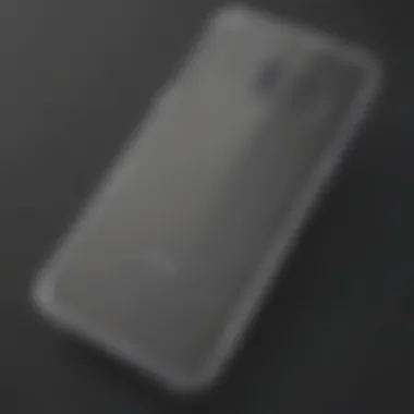 Minimalist Transparent Bumper Case