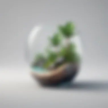 Serene Nature Theme Minimalistic Nature Wallpaper