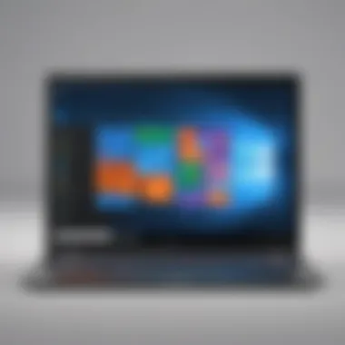 Windows 11 Compatibility Verification Modern laptop with Windows 11 compatibility badge