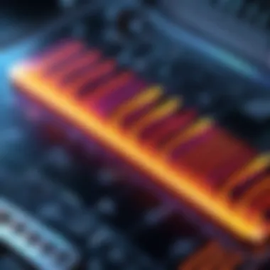 Temperature Fluctuations in Computer Hardware Graph showcasing temperature fluctuations in computer hardware